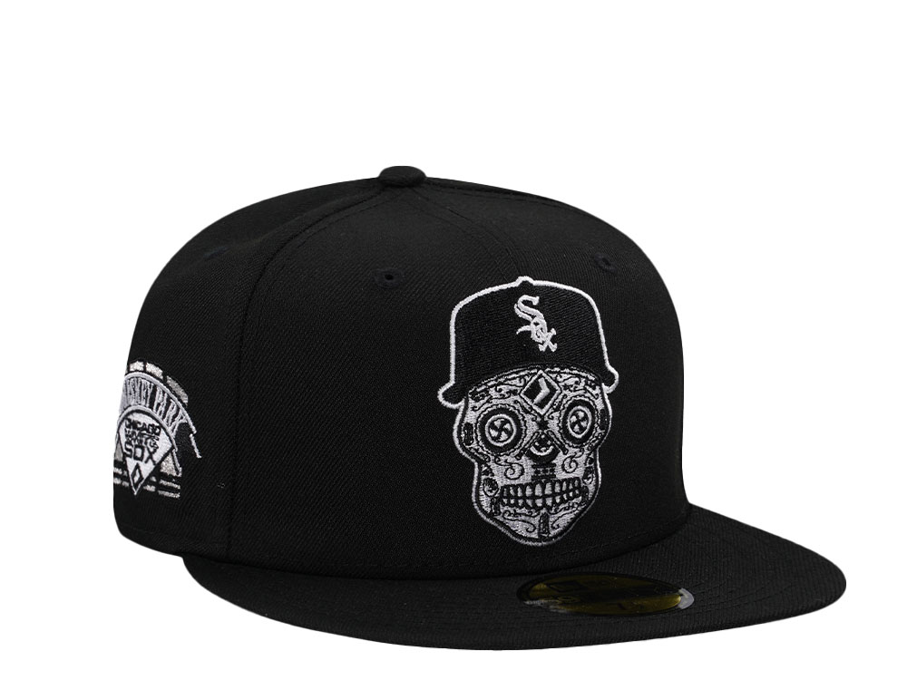 New Era Chicago White Sox Skull Prime Comiskey Park Edition 59Fifty Fitted Casquette