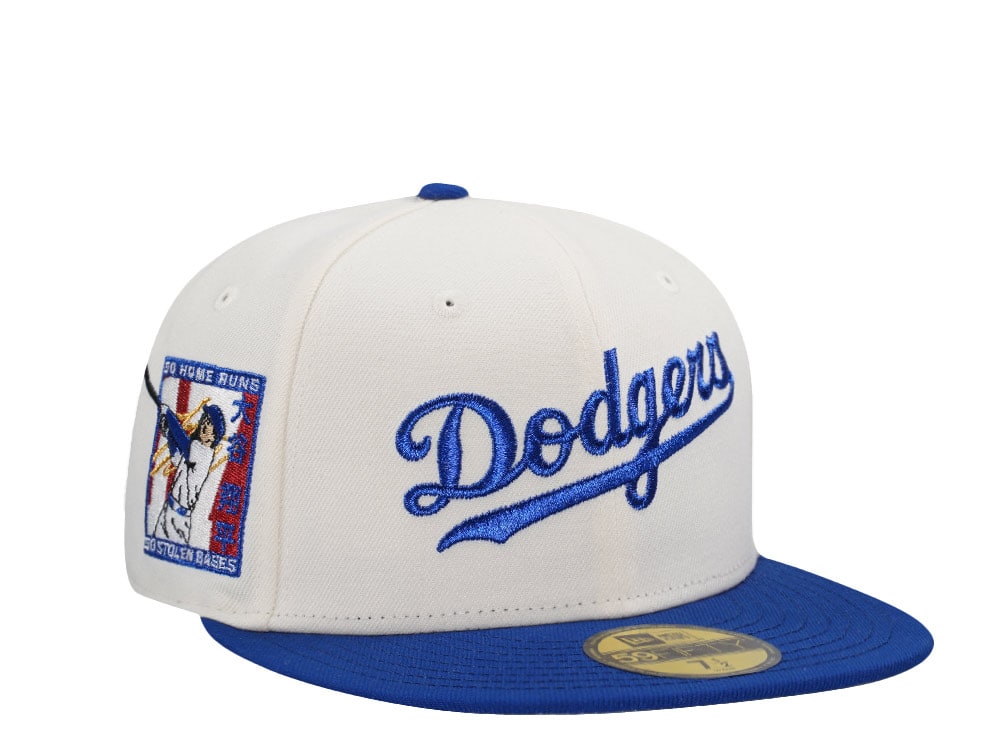 New Era Los Angeles Dodgers Ohtani 50 50 Season Chrome Two Tone Edition 59Fifty Fitted Casquette