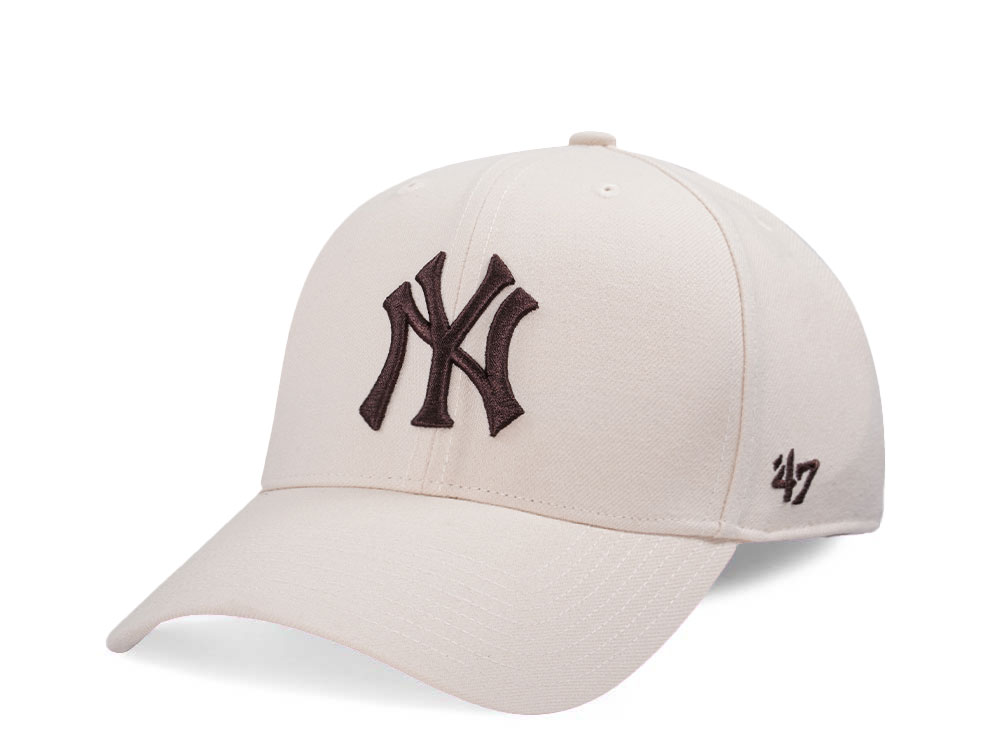 47Brand New York Yankees Natural MVP Snapback Casquette