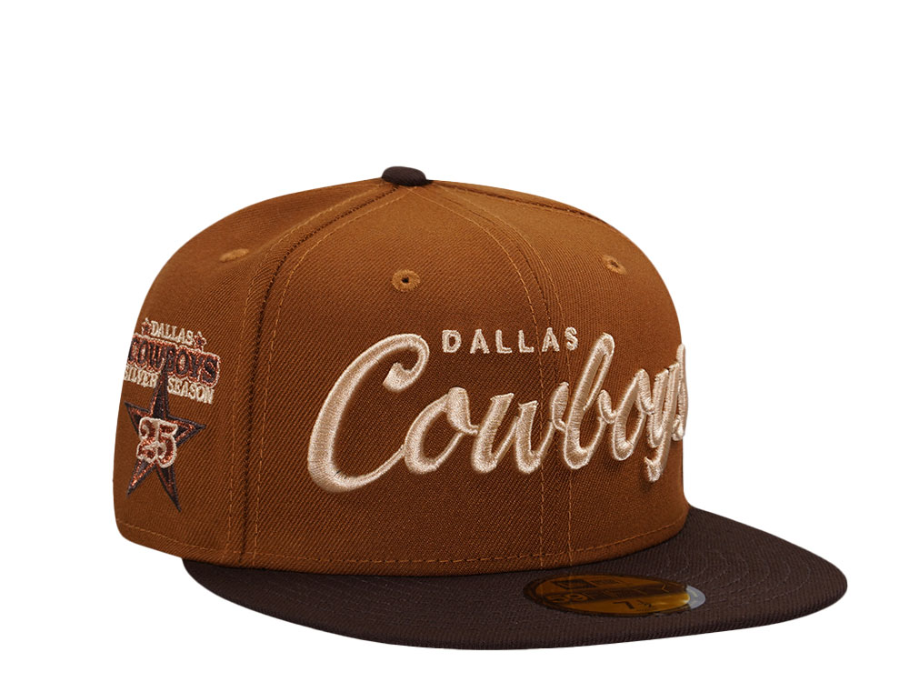 New Era Dallas Cowboys Silver Season Bourbon Two Tone Edition 59Fifty Fitted Casquette