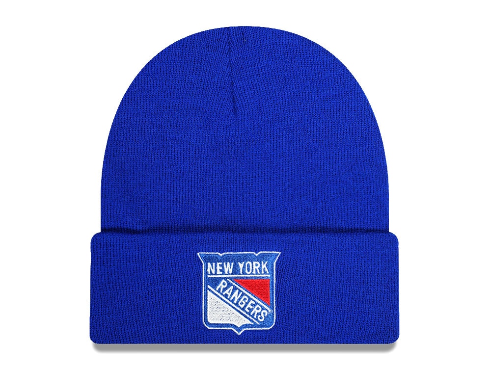 American Needle New York Rangers Cuffed Royal Casquette