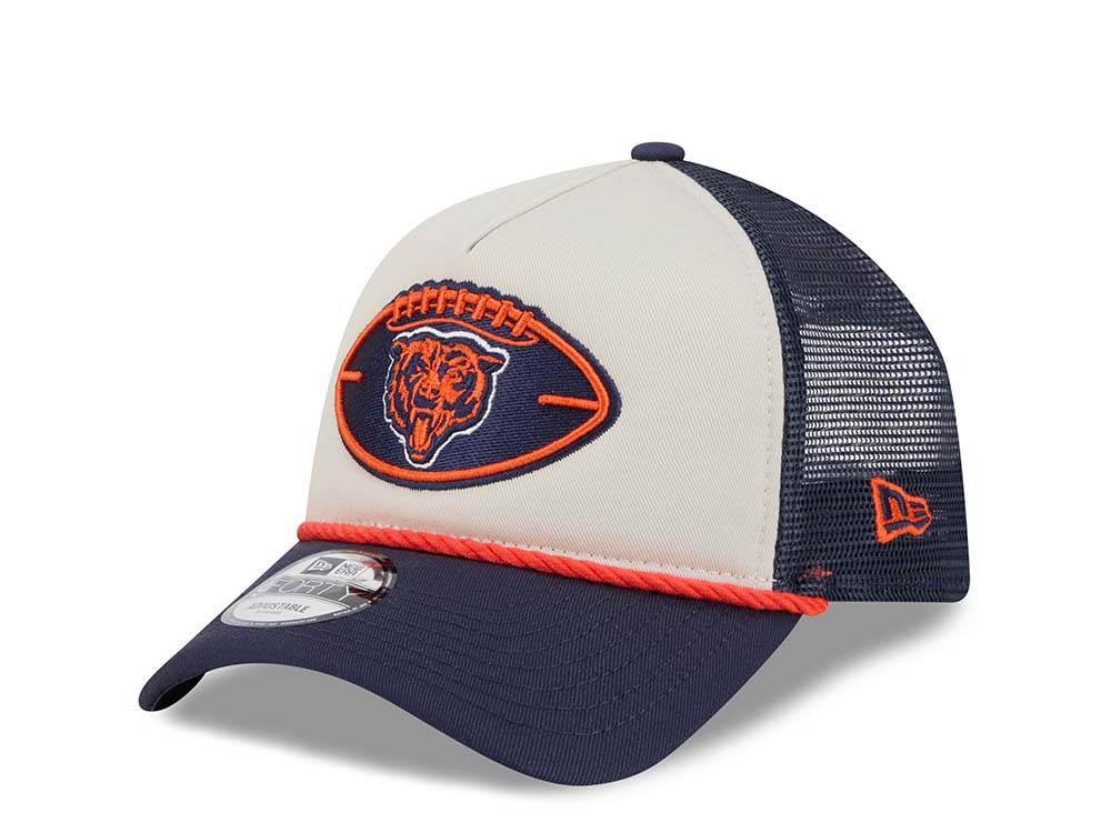 New Era Chicago Bears Sideline 2024 9Forty A Frame Trucker Snapback Casquette