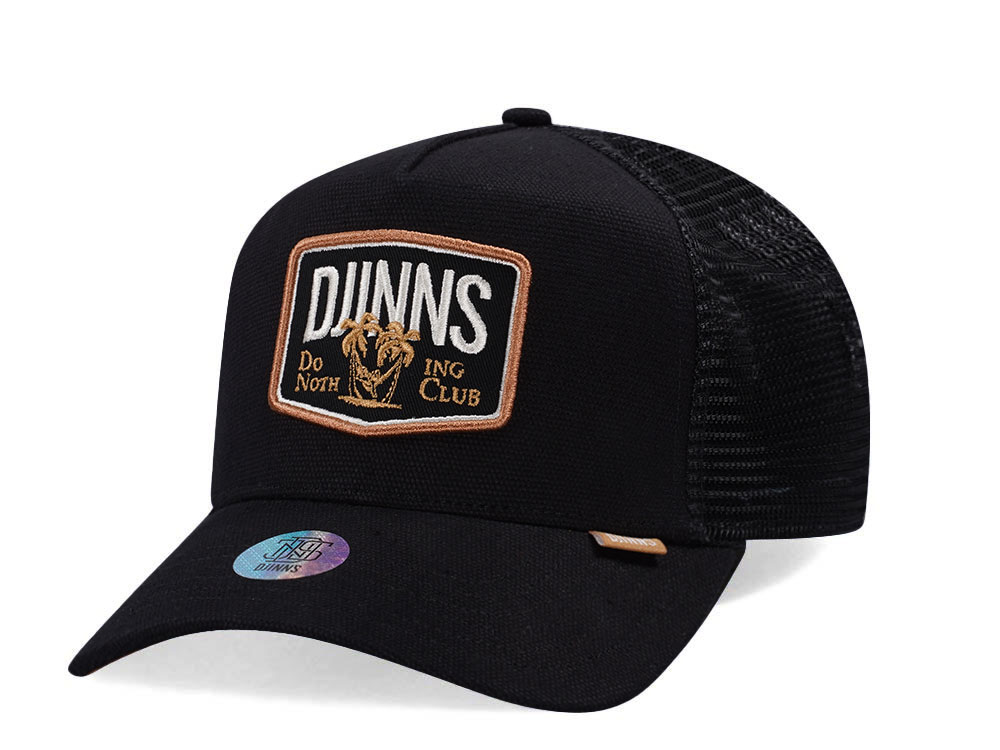 Djinns Do Nothing Club Black Trucker Snapback Casquette