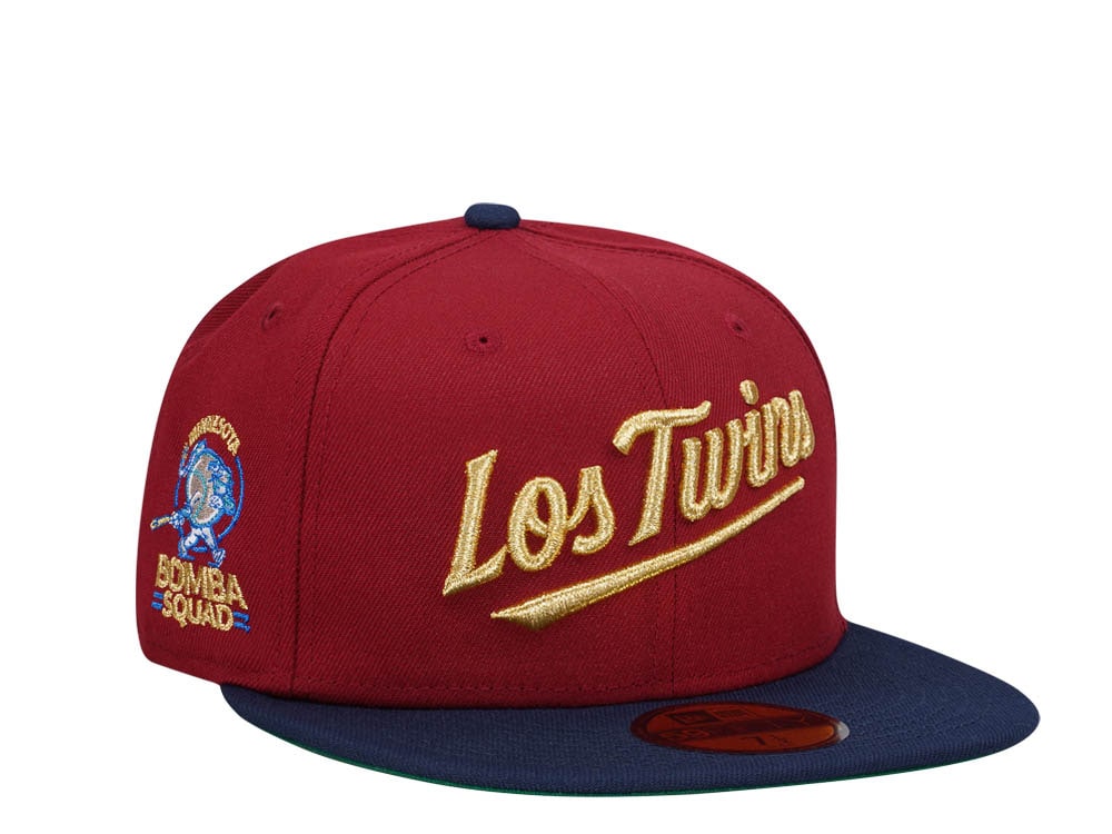 New Era Minnesota Twins Bomba Squad Golden Prime Two Tone Edition 59Fifty Fitted Casquette