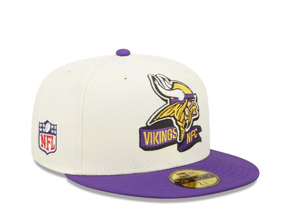 New Era Minnesota Vikings NFL Sideline 2022 59Fifty Fitted Casquette