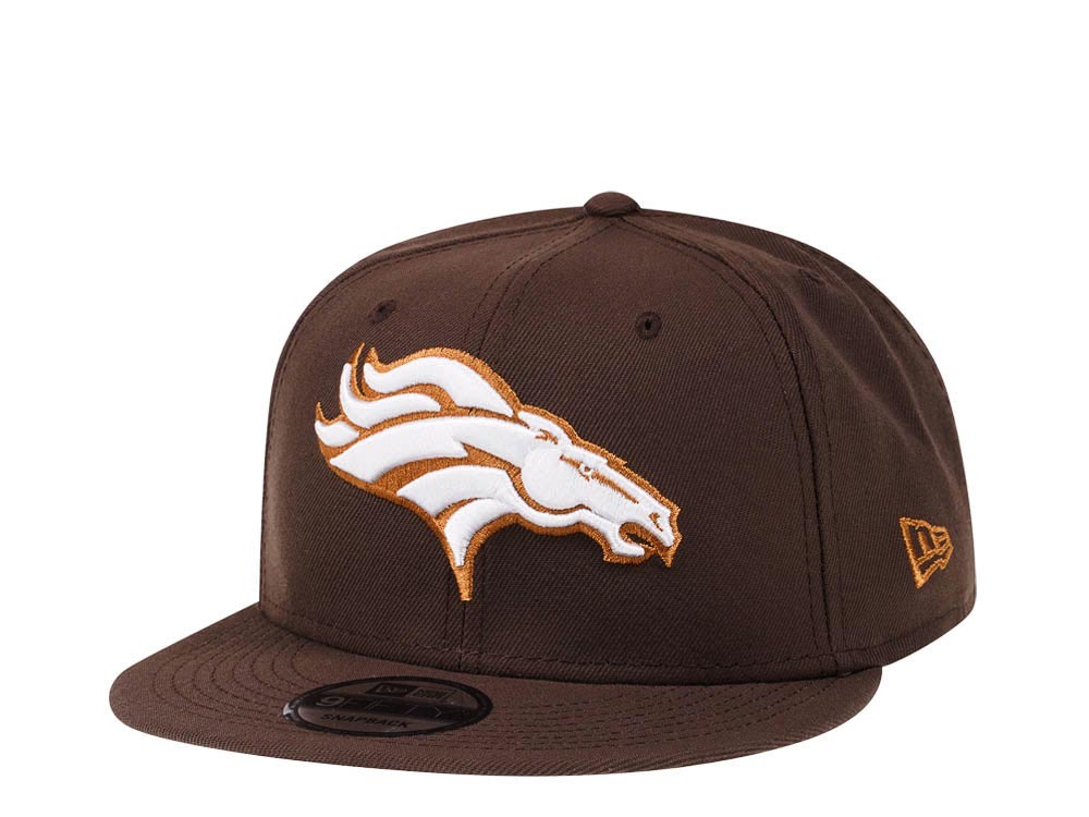 New Era Denver Broncos Brown Caramel Edition 9Fifty Snapback Casquette