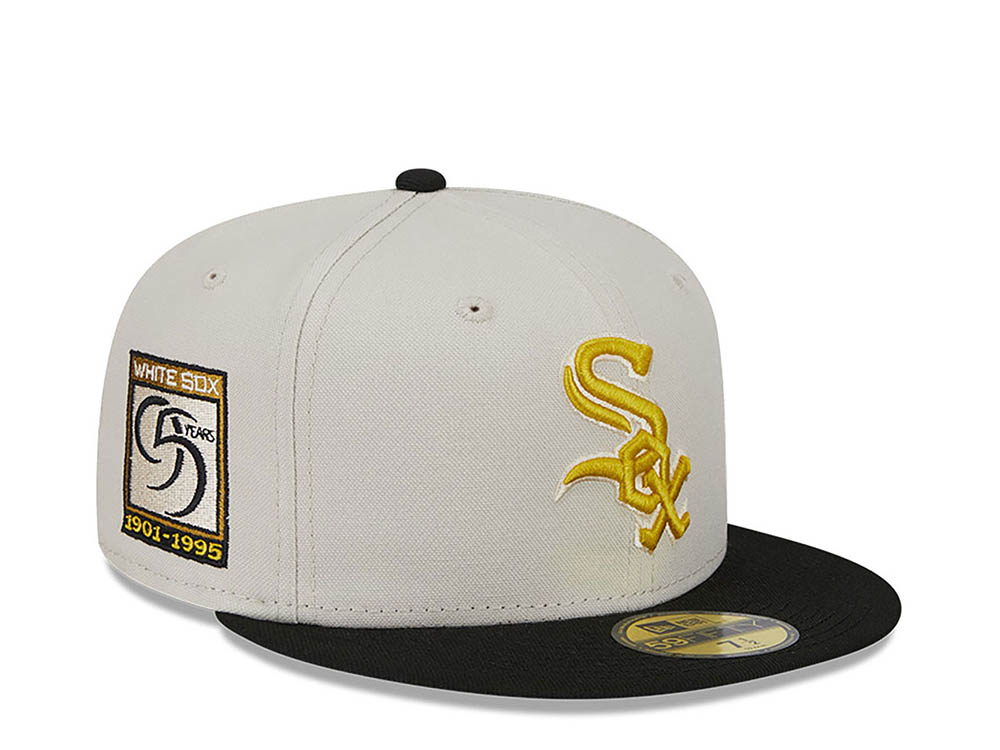 New Era Chicago White Sox 95 Years Stone Two Tone Edition 59Fifty Fitted Casquette