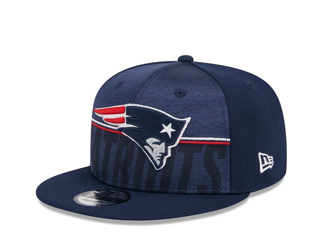 New Era New England Patriots NFL Training Camp 23 Navy 9Fifty Snapback Casquette