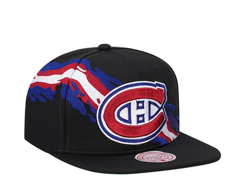 Mitchell & Ness Montreal Canadiens Vintage Paintbrush Snapback Casquette