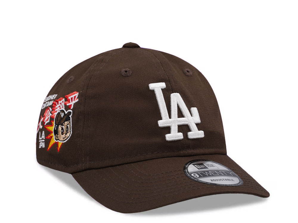 New Era Los Angeles Dodgers Ohtani Walnut Prime Edition 9Twenty Strapback Casquette