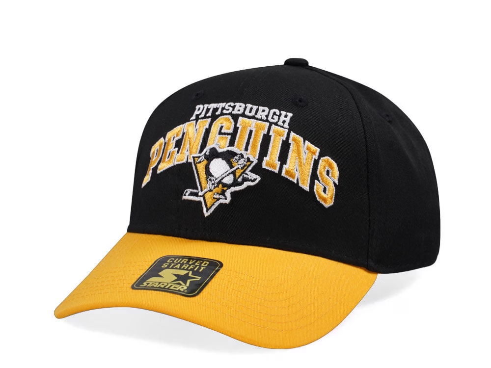 New Era Pittsburgh Penguins Crowd Pleaser Edition Black Curved Snapback Casquette