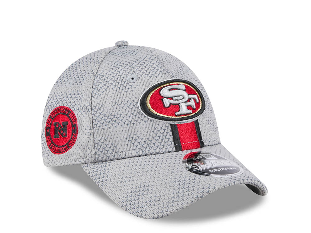 New Era San Francisco 49ers Sideline 2024 9Forty Stretch Snapback Cappellini