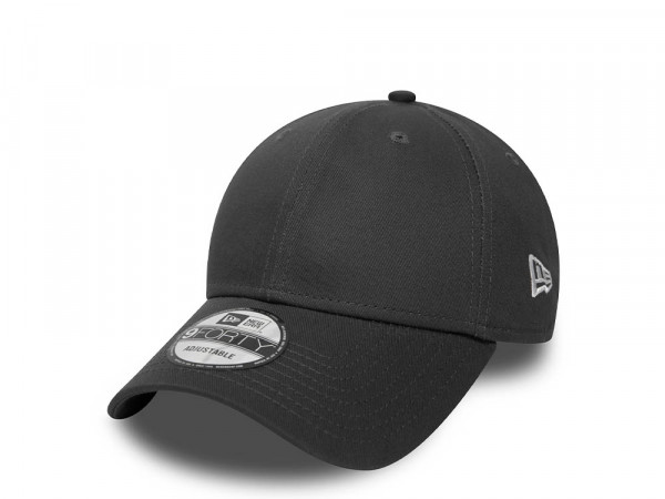 New Era Basic Gray 9Forty Strapback Cap