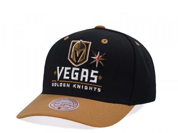 Mitchell & Ness Vegas Golden Knights Two Tone Pro Crown Fit Snapback Cap