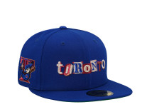 New Era Toronto Blue Jays Script Throwback Edition 59Fifty Fitted Cap