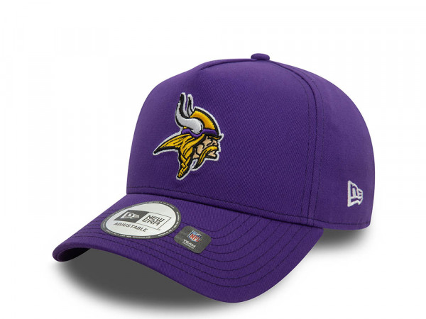 New Era Minnesota Vikings Purple A Frame Snapback Cap