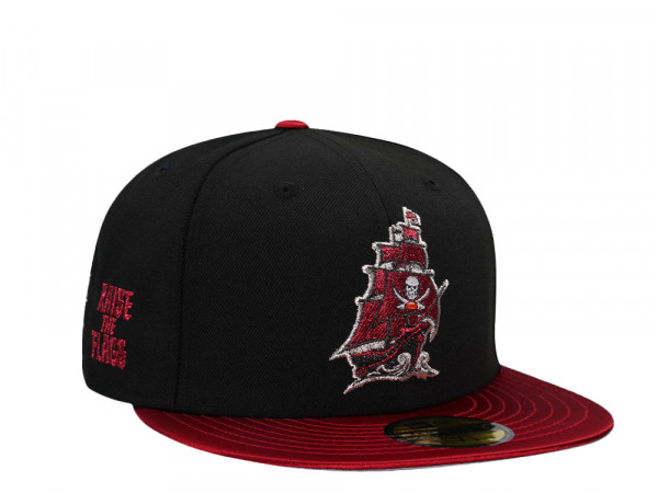 New Era Tampa Bay Buccaneers Satin Brim Two Tone Edition 59Fifty Fitted Cap