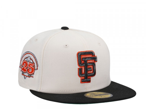 New Era San Francisco Giants 25th Anniversary Chrome Two Tone Edition 59Fifty Fitted Cap