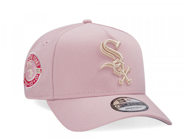 New Era Chicago White Sox All Star Years Pink Rouge Edition A Frame 9Forty Snapback Cap