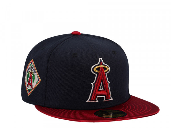 New Era Anaheim Angels Satin Brim Two Tone Edition 59Fifty Fitted Cap