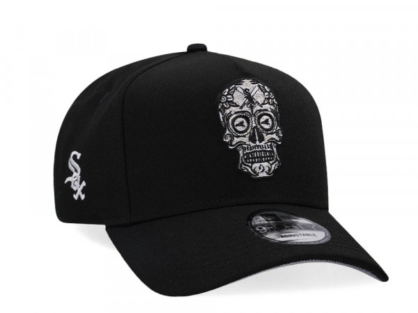 New Era Chicago White Sox Black Classic Edition A Frame Snapback Cap