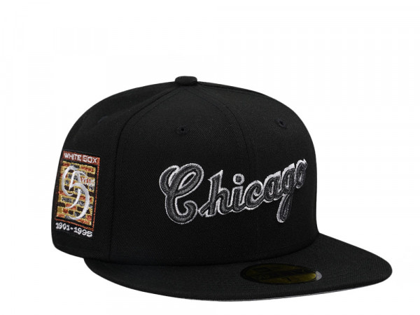 New Era Chicago White Sox 95 Years Brick Script Edition 59Fifty Fitted Cap