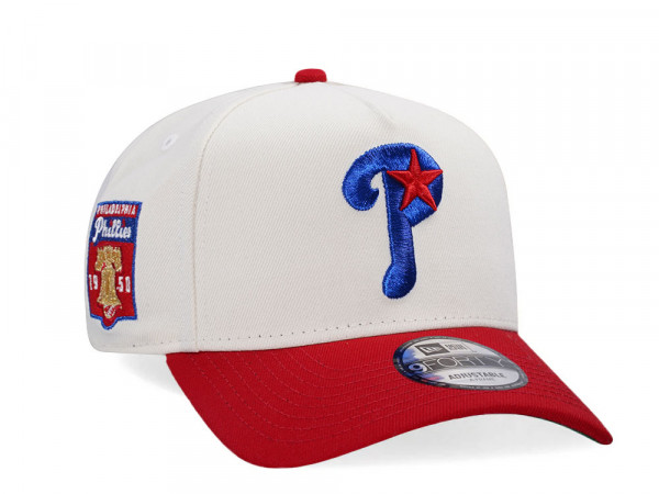 New Era Philadelphia Phillies Chrome Two Tone Edition A Frame 9Forty Snapback Cap