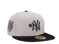 New Era New York Yankees Subway Series 2000 Stone Satin Brim Two Tone Edition 59Fifty Fitted Cap