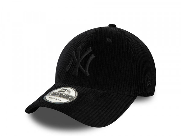 New Era New York Yankees Black Cord 9Forty Strapback Cap