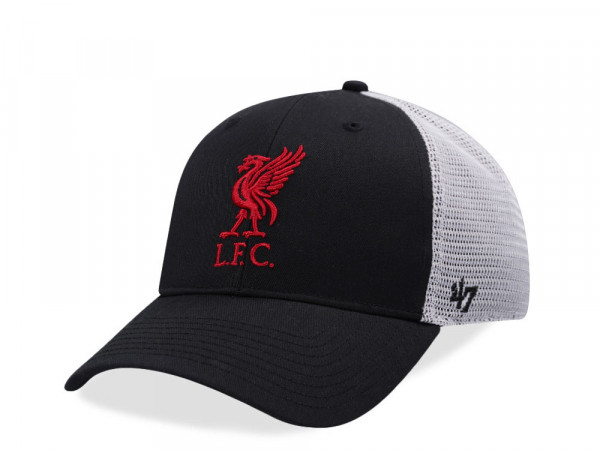 47Brand Liverpool FC Black MVP Trucker Snapback Cap