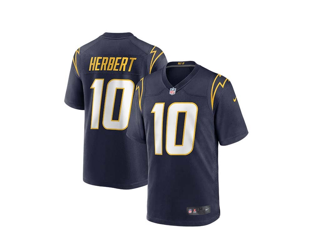 Nike Los Angeles Chargers Justin Herbert Game Alternate NFL Jersey